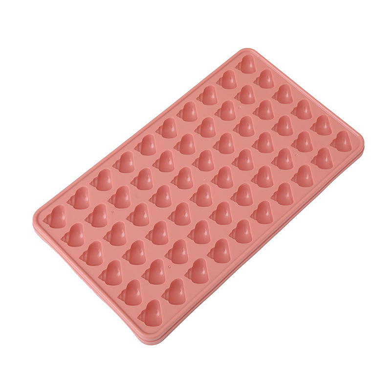 Nuevo molde de cubo de hielo de verano con tapa bandeja de hielo forma de concha creativa 60 rejilla cubo de hielo caja de hielo fabricante