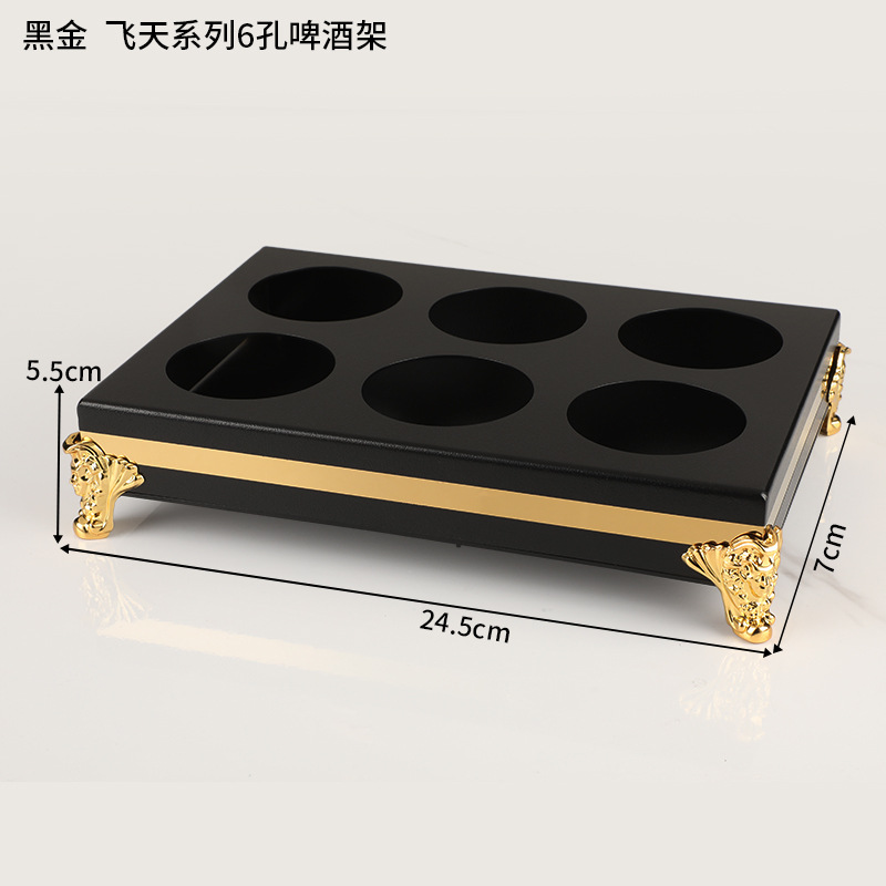 KTV decoración de la Mesa suministros conjunto completo decoración de escritorio traje de lujo de gama alta Club bar plato de fruta estante Cenicero estante de trigo