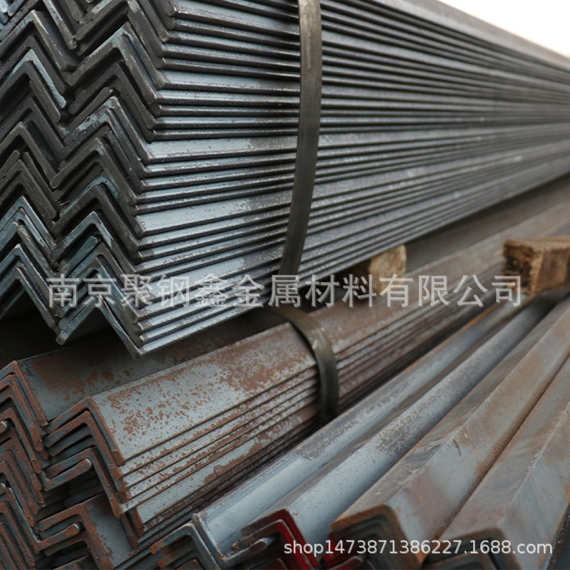 镀锌角钢 q235b幕墙角钢加工冲孔 镀锌三角钢 镀锌角钢