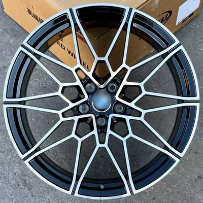 BMW 5 Series 525, modified 530, Hub - 17x8j-m-series-black-base-with-glossy-finish