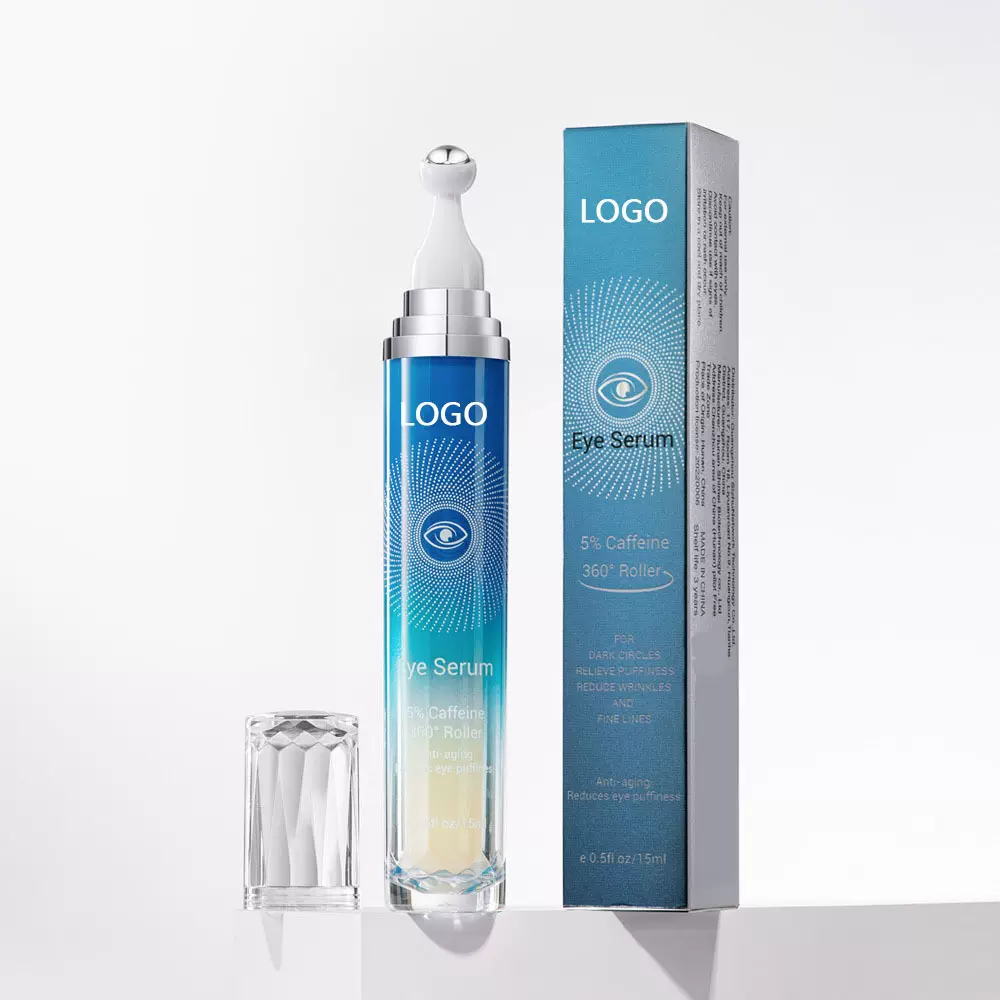 跨境专供滚珠眼霜精华 补水保湿淡化细纹黑眼圈眼霜不油腻定制款