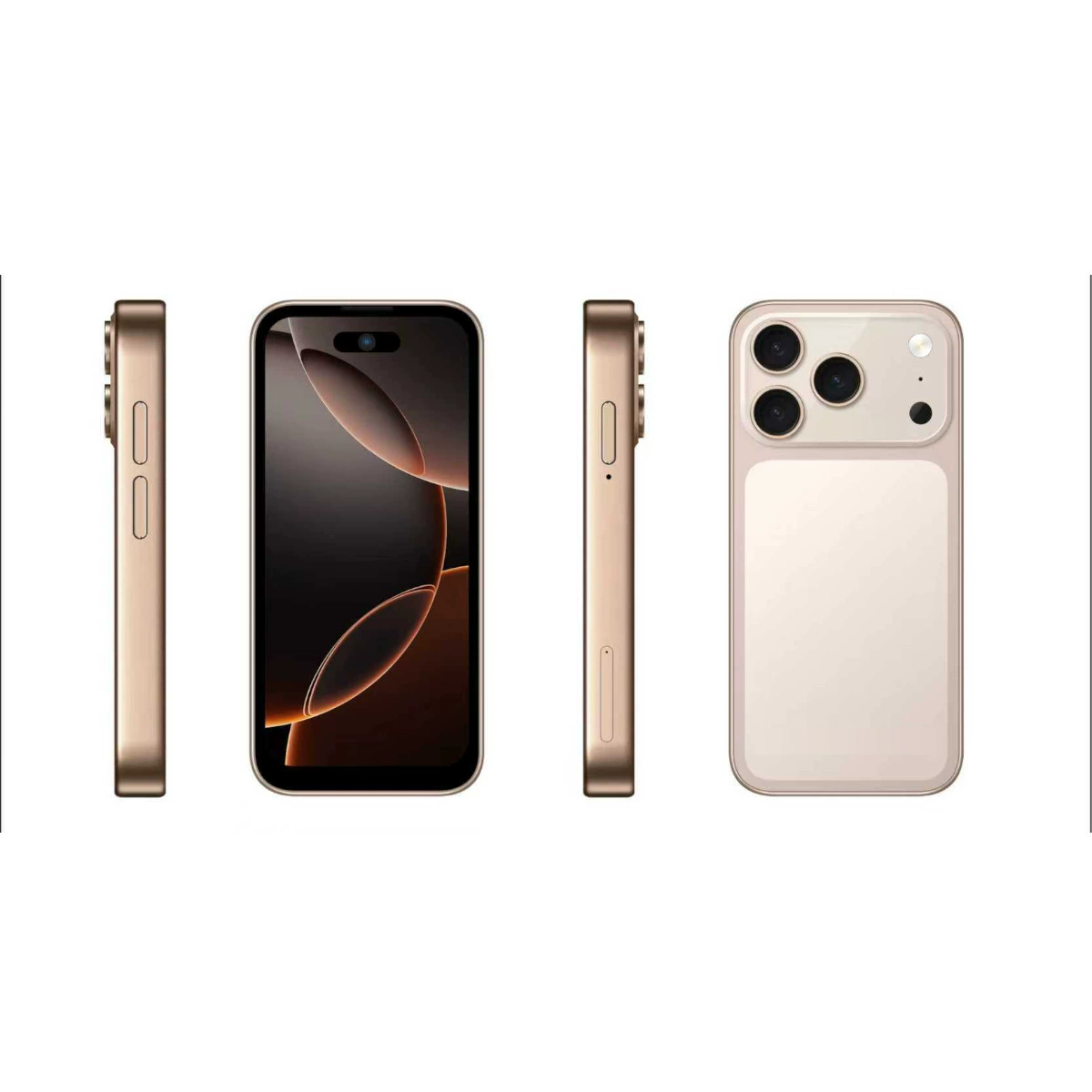 Смартфон 17 Pro Max, MTK6580, 3,8" сенсорный, 2 ГБ+16 ГБ, dual SIM