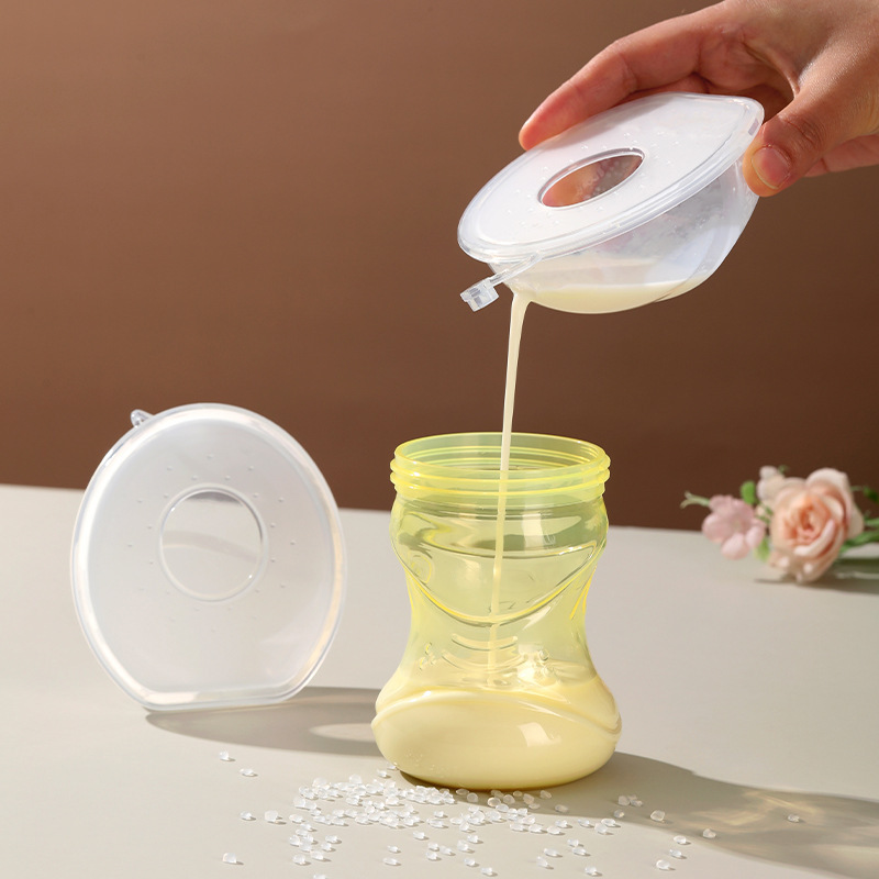 大型スケール母乳コレクター、ハンズフリーシリコン母乳コレクター、ウェアラブル母乳コレクター 60ml|undefined
