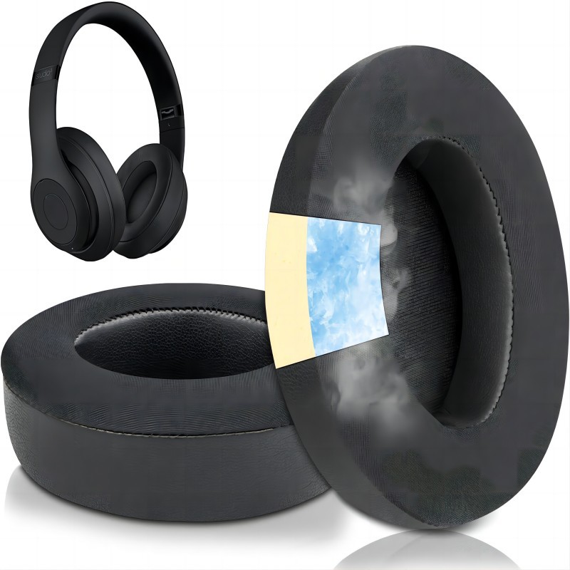 冰凉凝胶款适用于录音师 studio2 studio3耳机海绵套 耳罩 耳套