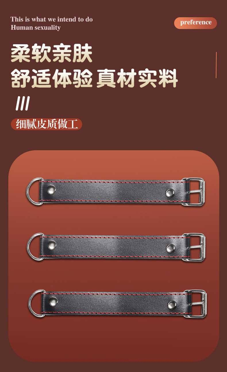 Adult Couple Flirting Props Set with Nipple Clamps, Handcuffs, Mouth Ball and Anal Hook — detail image 15