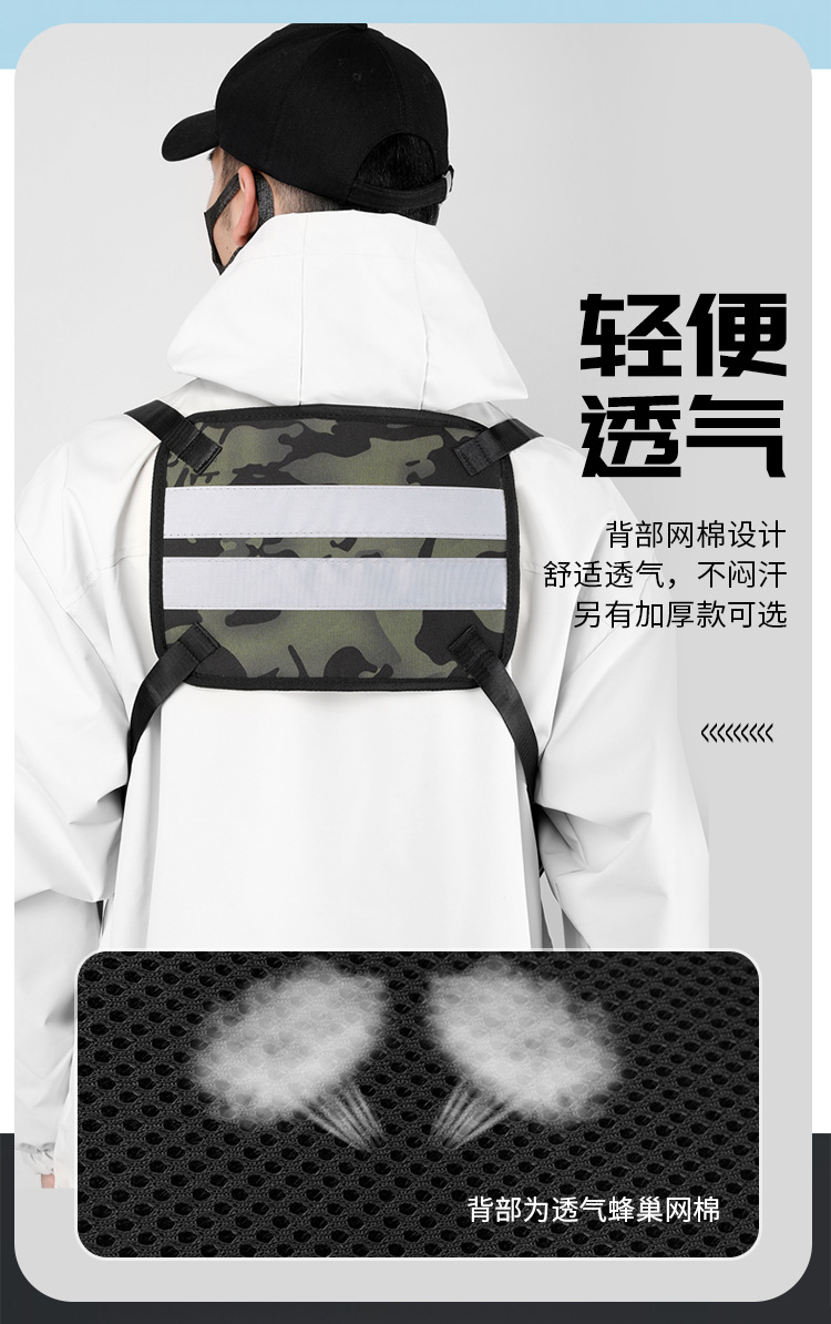 Vest bag, multi-functional outdoor tactical bag, 18-liter backpack, outdoor travel bag, cycling bag, work bag, fitness bag undefined