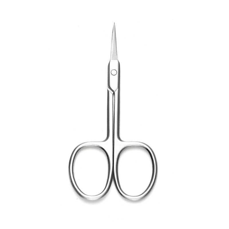 Tijeras pequeñas de acero inoxidable tijeras de pelo de nariz tijeras de cejas tijeras de belleza pegatinas de párpado doble tijeras de pestañas tijeras de barba comercio electrónico transfronterizo