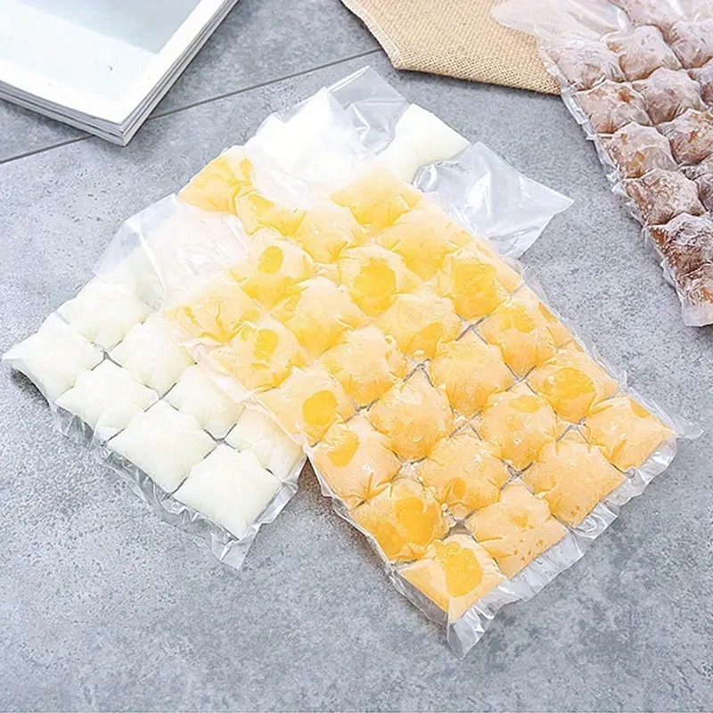 Household Disposable Ice Bag Ice Bag Ice Bag Ice Cube Mold Ice Cube Preservation Bag Self-made Ice Bag_voghion.com
