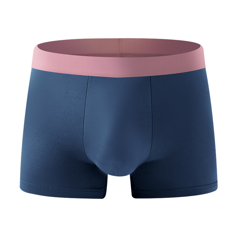 Comercio exterior transfronterizo hombre calzoncillos de invierno transpirables cómodos pantalones cortos de cuatro esquinas de color sólido pantalones grandes