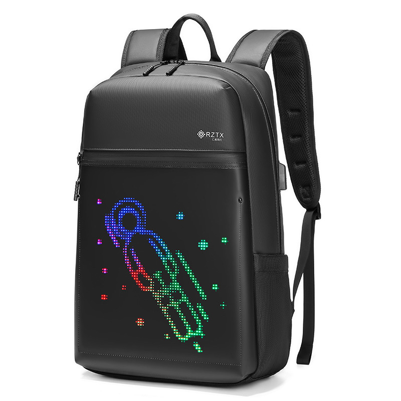 Dynamic fashionable waterproof neon backpack