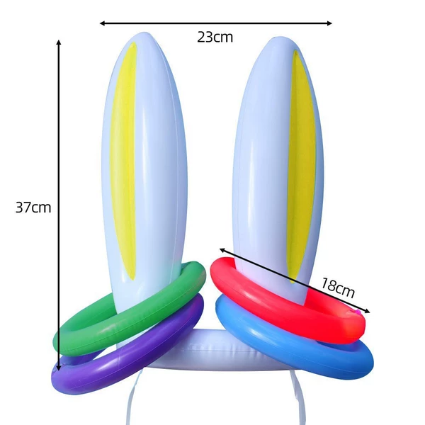Rabbit ears yellow (including 4 circles)