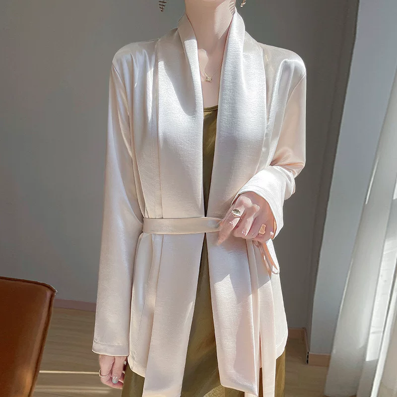 Summer solid fashionable jacket, V-neckline