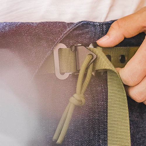 Madden Workwear American Retro SAS Special Airborne Quick Release Belt Army Green Tactical Automatic Belt Men's Fashion