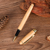 Wooden metal pen, set, wholesale, Birthday gift