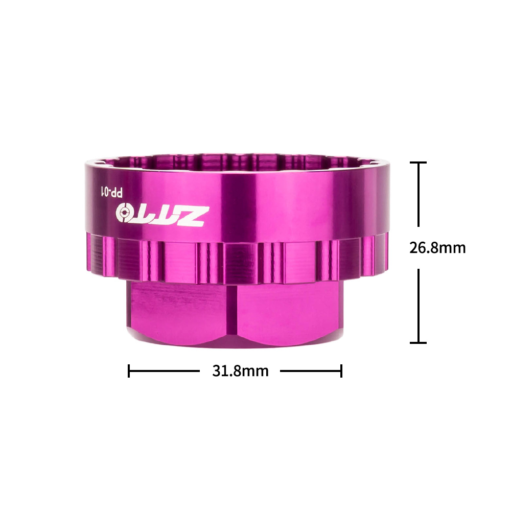 Herramienta de montaje y desmontaje de disco de montaje directo ZTTO12 velocidades M7100 M8100 M9100 XT llave de tubo de manguito de disco