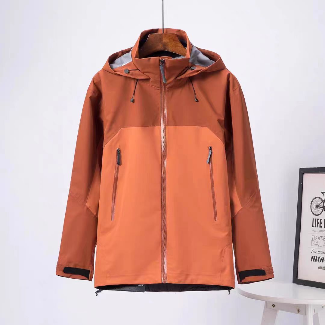 Niaojia's Same Lt Jacket, No Logo, Windproof and Waterproof, Heat-Sealed Laminated Single-Layer Jacket for Men and Women