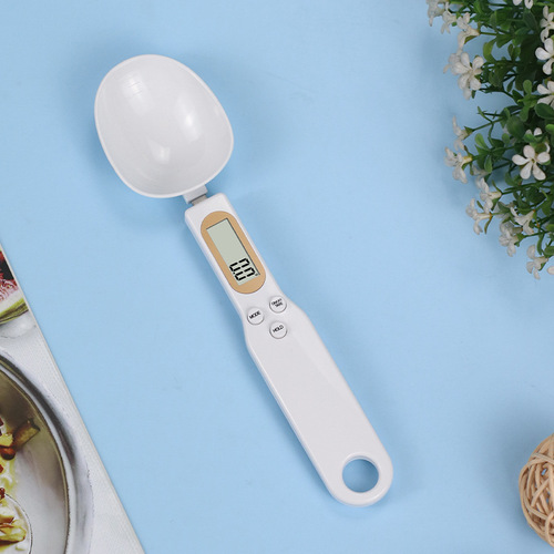 Handheld Electronic Spoon Scale High Precision Electronic Scale Wholesale Accurate Electronic Weighing Food Ingredients Dog Food Measuring Spoon Scale