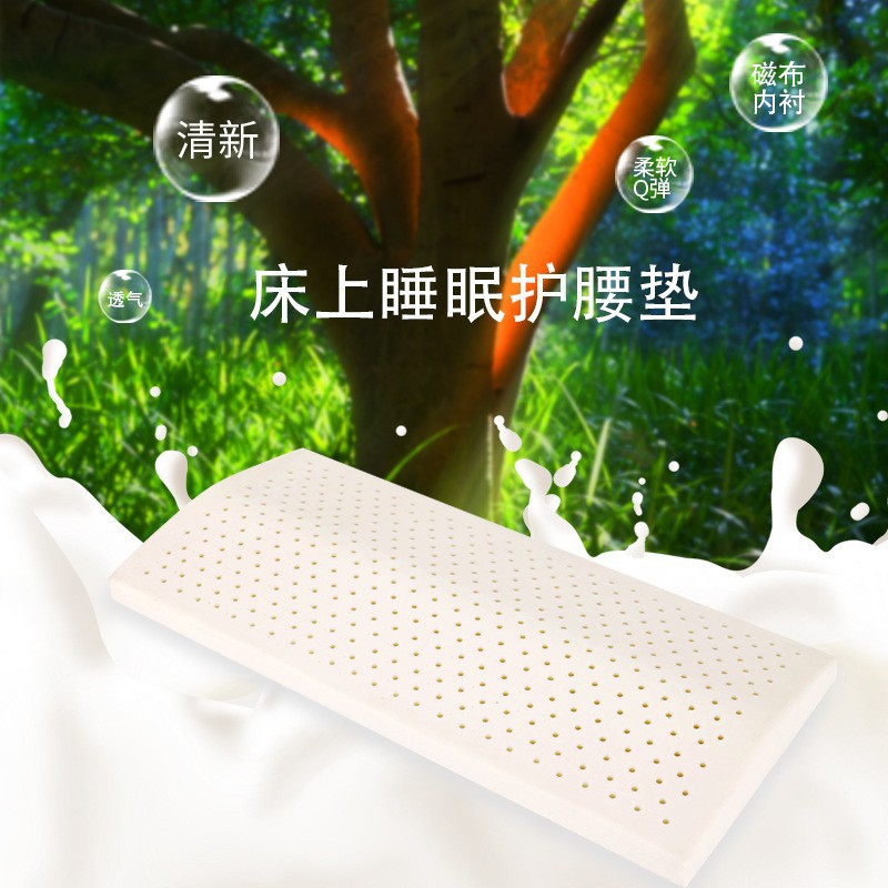 Pregnant Women's Lumbar Pillow Lumbar Cushion Latex Bed Lumbar Cushion Magnetic Cloth Cushion Lumbar Support Cushion Latex Pillow Side Sleeping