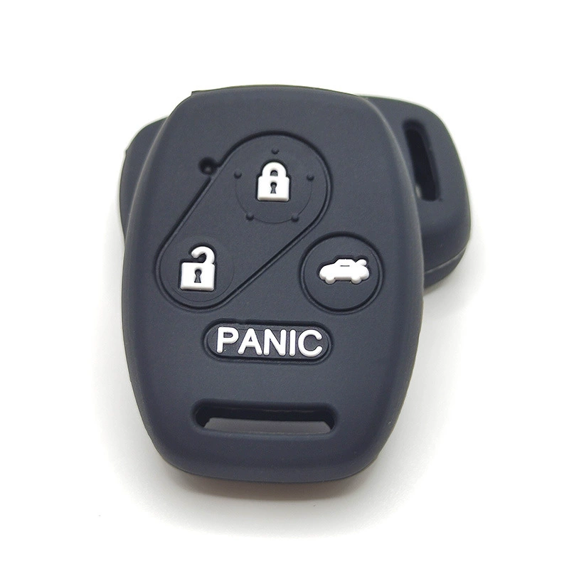 Чехол для ключей Honda Fit (4 кнопки), прямой тип, женский, для CRV восьмого поколения, Civic, Accord, старая модель CR-V, силиконовый