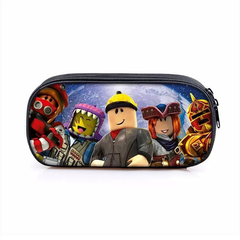 新品ファッション小中学生ペンポーチ男の子女の子robloxファッション漫画ペンポーチ大容量文房具ケース|undefined