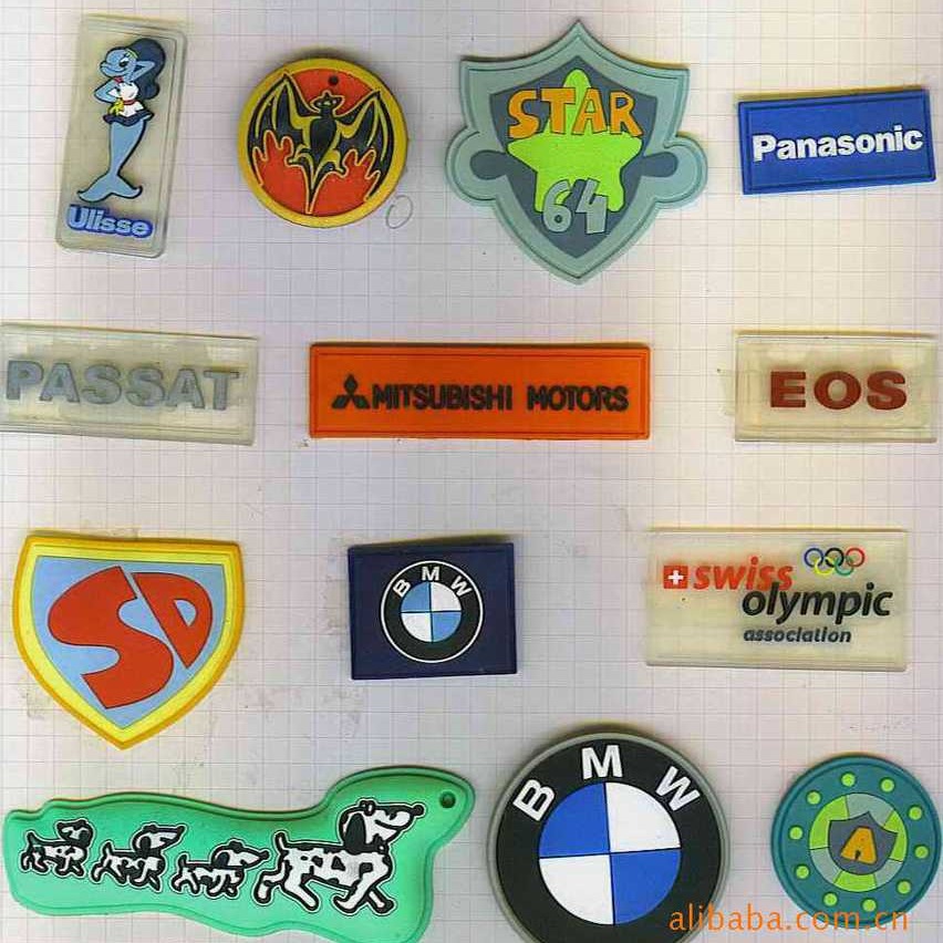 环保胶章车线标商标反光标皮标厂家