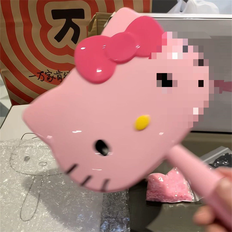 Hello Kitty, зеркало для студентов, инкрустированное бриллиантами, DIY, подарок на день рождения