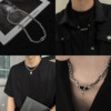 Chain stainless steel, advanced design necklace from pearl, universal accessory, does not fade, high-quality style, simple and elegant design