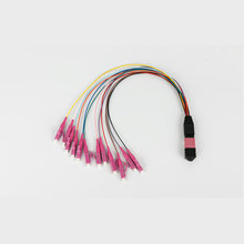 MPO-LC OM4 12芯预端接尾纤缆预端接主干光缆电缆电信级连接线