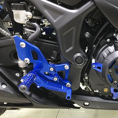 MT-03 modified motorcycle lifting | Motorcycle pedals