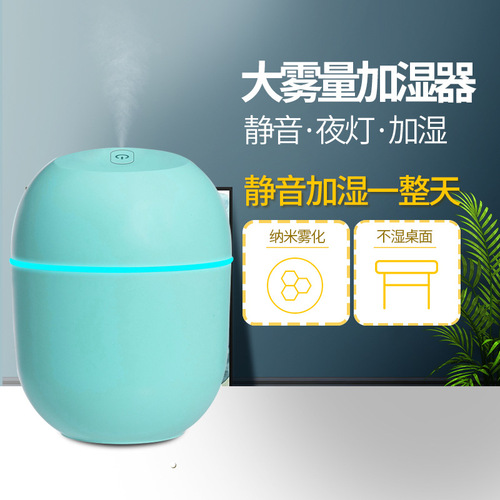 220ML USB Office Silent Egg Humidifier Household Car Portable Aromatherapy Mist Diffuser Gift