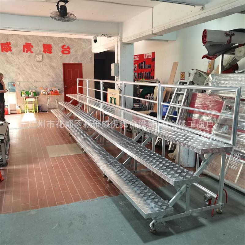 合唱台，三层铝合金合唱台、合影台.折叠合唱台，合影站架