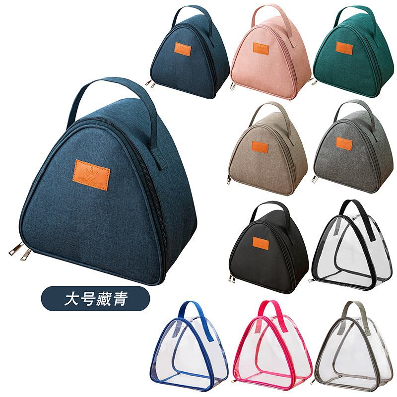 弁当箱の手提げ保温袋のアルミ箔を厚くして保温して弁当箱の袋を包んで食事をします。|undefined