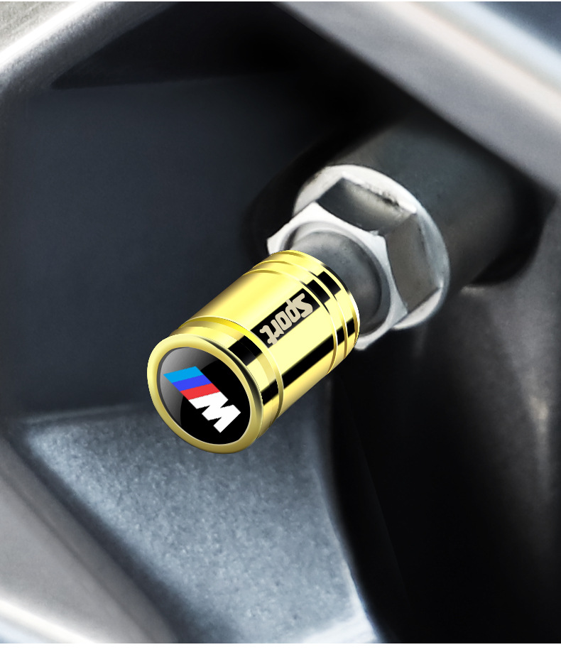 Suitable for BMW 3 Series 320li5 Series 525LIX1X3X5X6 car tire valve cap anti-theft valve core cover