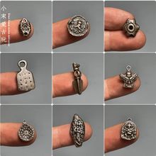天铁挂件吊坠文玩手串项链配珠装饰配饰散珠卡子大鹏鸟金刚杵藏式