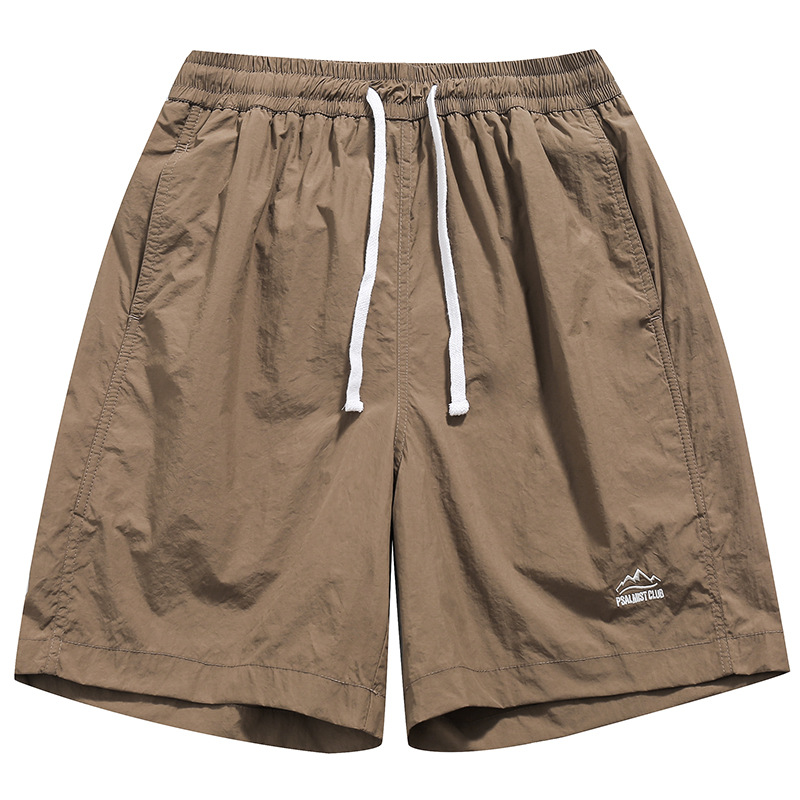 Summer Thin Outdoor Quick-drying Shorts Sports Leisure Five-point Pants Men's Loose Beach Pants Cross-border in stock Foreign Trade