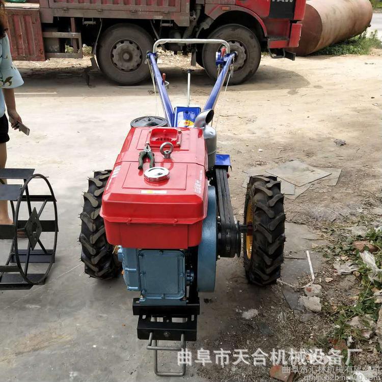 8马力手扶拖拉机犁地旋耕新款柴油机劲头足山地旋耕机