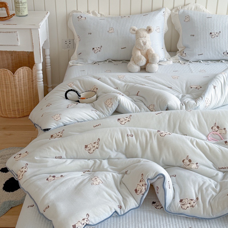 Bone puppy / Spring and autumn quilt -150*200cm[ 3.3kg]