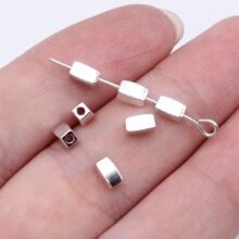 2.9x2.9x5.2mm 0.2g ��ɫ DIY�Ʒ��� �׺��L�l��С�����λ��