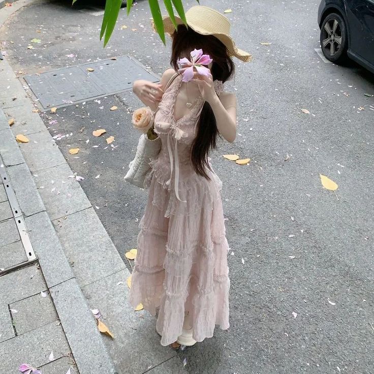 春季温柔风法式甜美设计感收腰显瘦上衣长裙新款套装半身裙绵羊绒