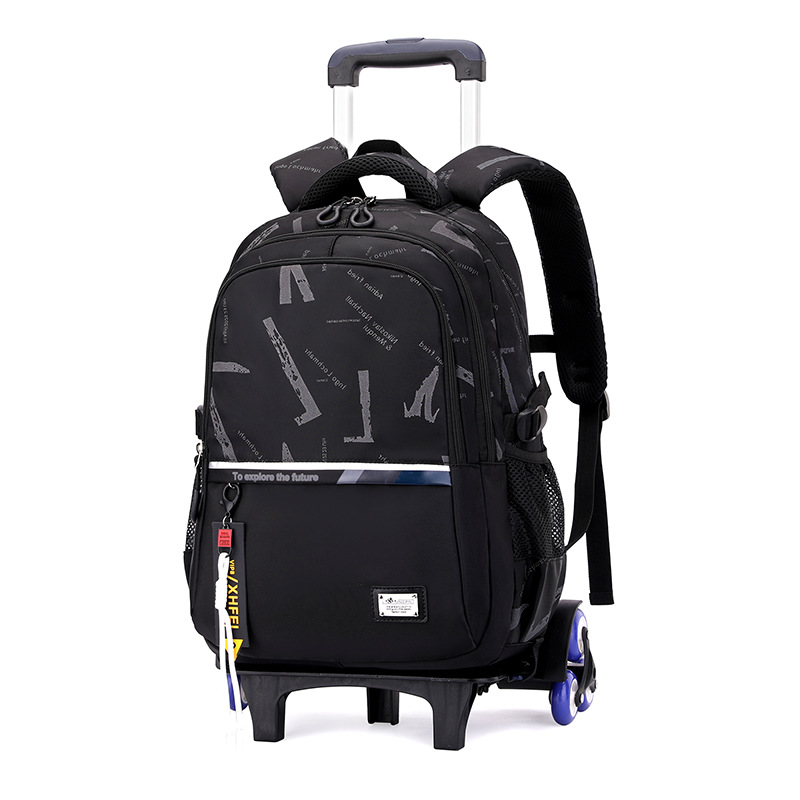 Nueva bolsa de tracción ligera para niños de escuela primaria, bolsa de gran capacidad para estudiantes de secundaria 3 - 6 grados, bolsa de escaleras