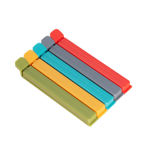 5 pack plastic food preservation bags with sealing clips, tea snack clips, sealing tool, magnetic closure clips