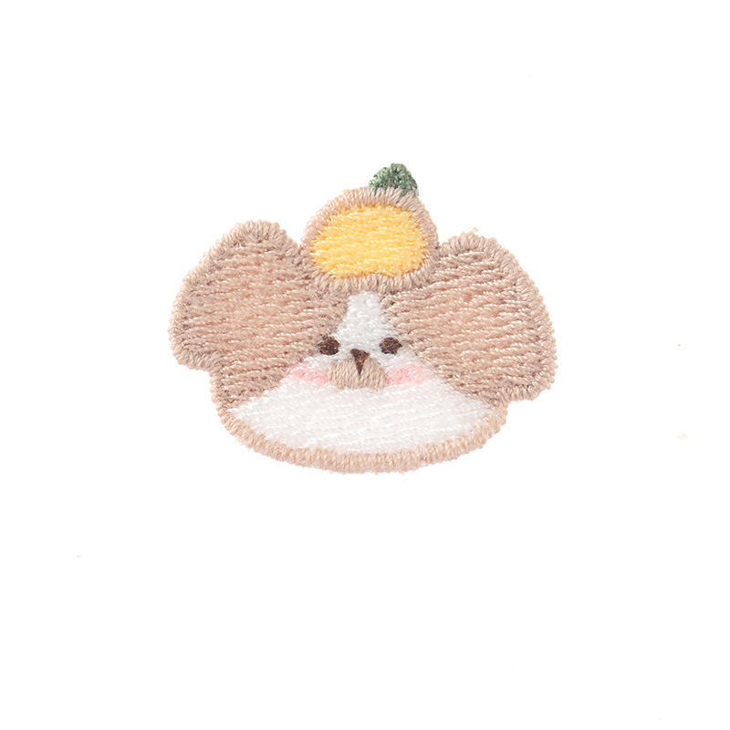 新しい刺繍布ステッカー漫画動物刺繍ステッカー幼児と子供のアクセサリー装飾ステッカーパッチ卸売|undefined