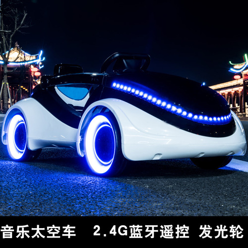 Remote control self-driving baby car, adults can sit, suitable for children aged 1-3 to 6 years, dual drive toy children's rocking electric car