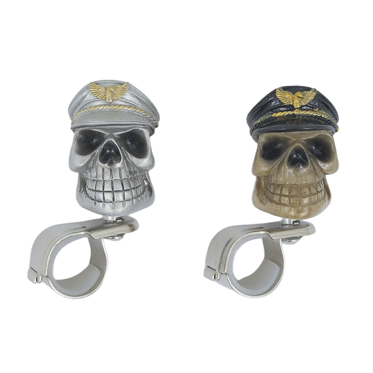 Cross-Border Skull Car Modified Steering Wheel Power Ball Personalized Power Ball Car Booster Labor-Saving Ball