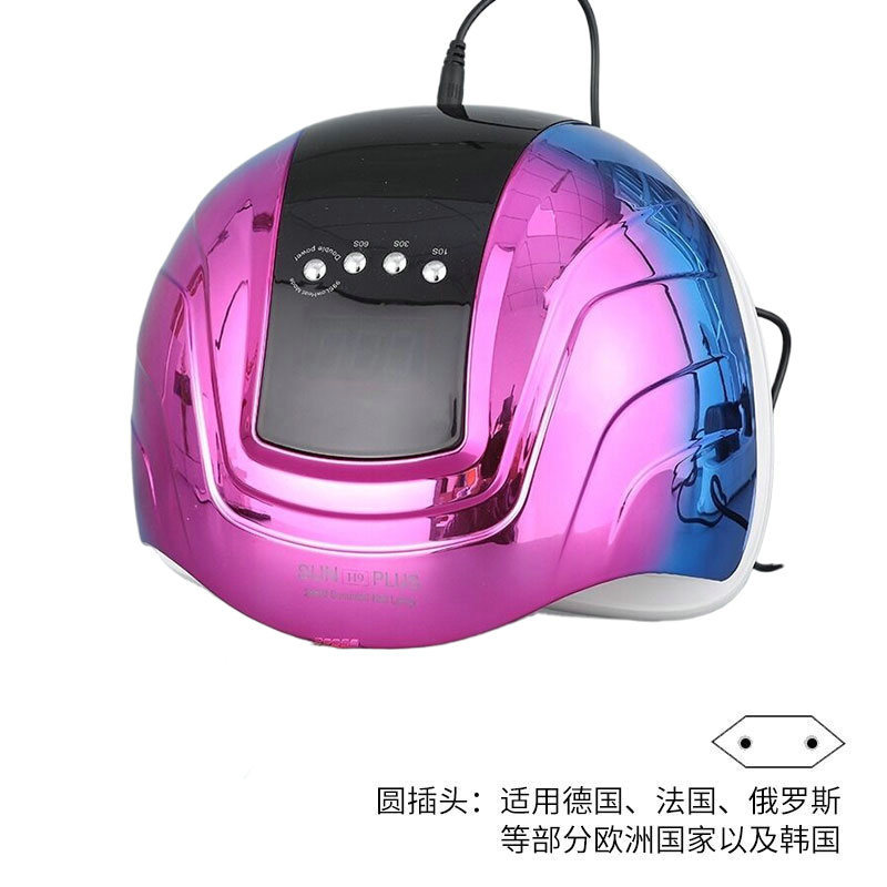 268W alta potencia manicuría lámpara de secado rápido manicuría tienda luz de terapia UVLED manicuría lámpara de horno inteligente máquina de manicuras de inducción