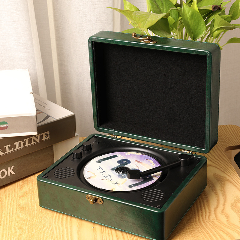 가죽-빈티지 그린