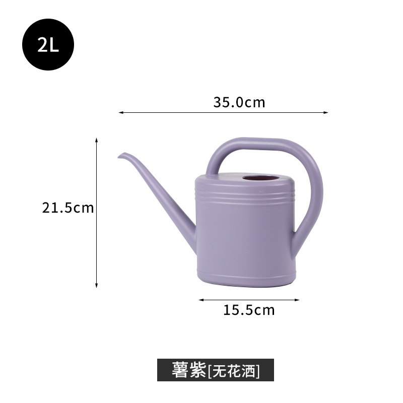 Herramientas de jardinería regadera hogar agrícola multi-especificación regadera de plástico portátil Venta directa de fábrica