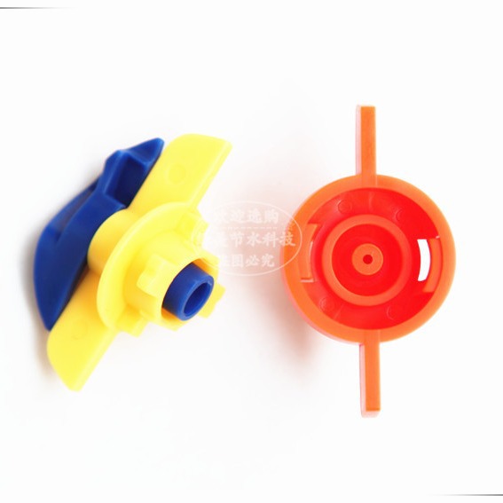 Diámetro interno de 6mm naranja 360 grados sin blindaje micro boquilla invernadero hortalizas boca abajo boquilla Israel Bennett