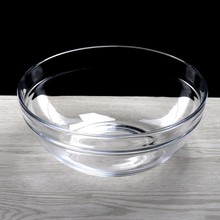 沙拉小玻璃碗透明學生美容院用調精油碗 調面膜碗 布丁碗缽仔糕碗