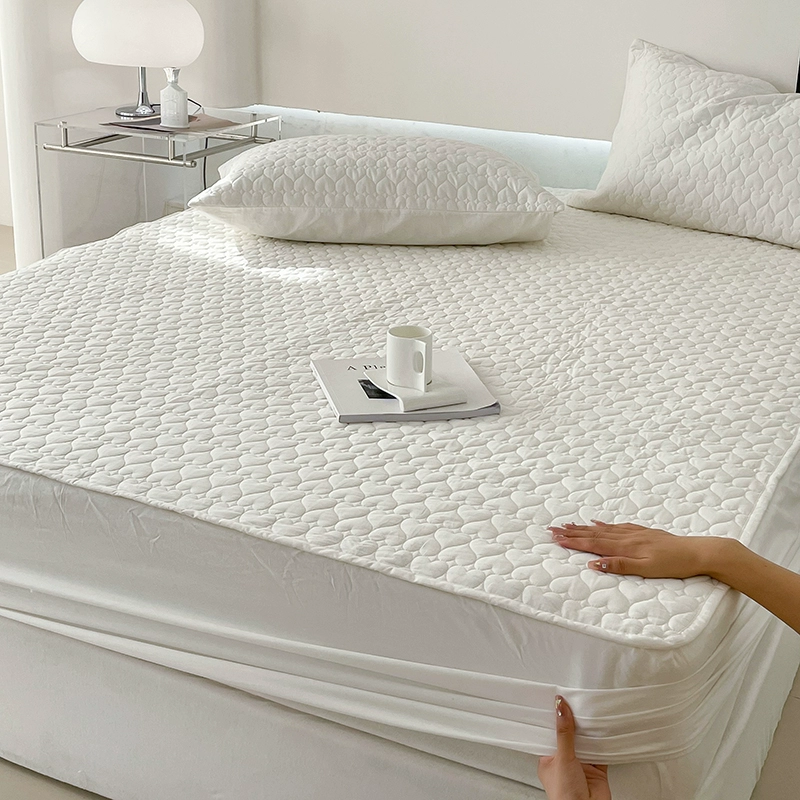 Quilted sheet, mattress, simple and elegant design, washable, increased thickness